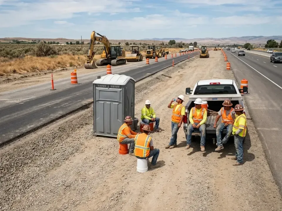 highway-road-construction-crew-007 — frequently asked questions, Porta Potty and Restroom Rentals in Batesville, IN